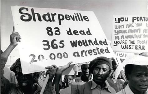  シャープビル虐殺事件: APARTHEID 南アフリカにおける人種隔離政策と、その後の社会変革